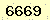 請輸入此驗證碼 : 6669