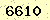 請輸入此驗證碼 : 6610