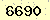 請輸入此驗證碼 : 6690