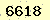 請輸入此驗證碼 : 6618