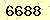 請輸入此驗證碼 : 6688