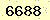 請輸入此驗證碼 : 6688