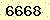 請輸入此驗證碼 : 6668