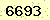請輸入此驗證碼 : 6693