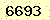 請輸入此驗證碼 : 6693
