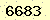 請輸入此驗證碼 : 6683