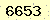 請輸入此驗證碼 : 6653