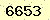請輸入此驗證碼 : 6653