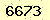 請輸入此驗證碼 : 6673