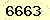 請輸入此驗證碼 : 6663