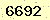 請輸入此驗證碼 : 6692