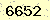 請輸入此驗證碼 : 6652