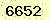 請輸入此驗證碼 : 6652