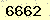 請輸入此驗證碼 : 6662