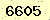 請輸入此驗證碼 : 6605