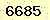 請輸入此驗證碼 : 6685
