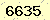 請輸入此驗證碼 : 6635