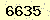 請輸入此驗證碼 : 6635