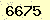 請輸入此驗證碼 : 6675