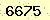 請輸入此驗證碼 : 6675