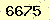 請輸入此驗證碼 : 6675