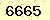 請輸入此驗證碼 : 6665