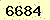 請輸入此驗證碼 : 6684