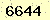 請輸入此驗證碼 : 6644