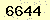請輸入此驗證碼 : 6644