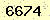請輸入此驗證碼 : 6674