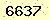 請輸入此驗證碼 : 6637