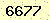 請輸入此驗證碼 : 6677