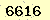 請輸入此驗證碼 : 6616