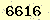 請輸入此驗證碼 : 6616