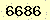 請輸入此驗證碼 : 6686