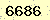 請輸入此驗證碼 : 6686
