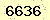請輸入此驗證碼 : 6636