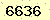 請輸入此驗證碼 : 6636