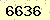 請輸入此驗證碼 : 6636