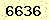 請輸入此驗證碼 : 6636