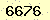請輸入此驗證碼 : 6676